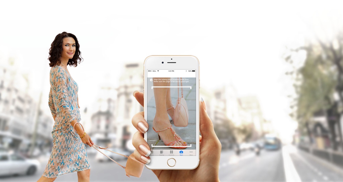 Visual search tools include "Shop The Look"